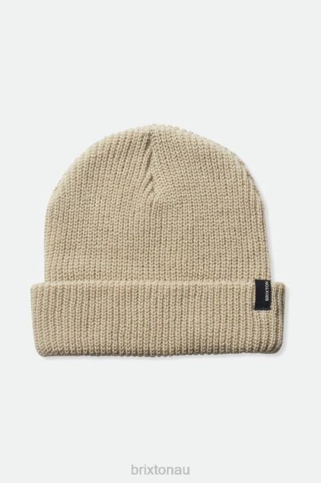 Accessories Beige Brixton 0FDH317 Men Heist Beanie