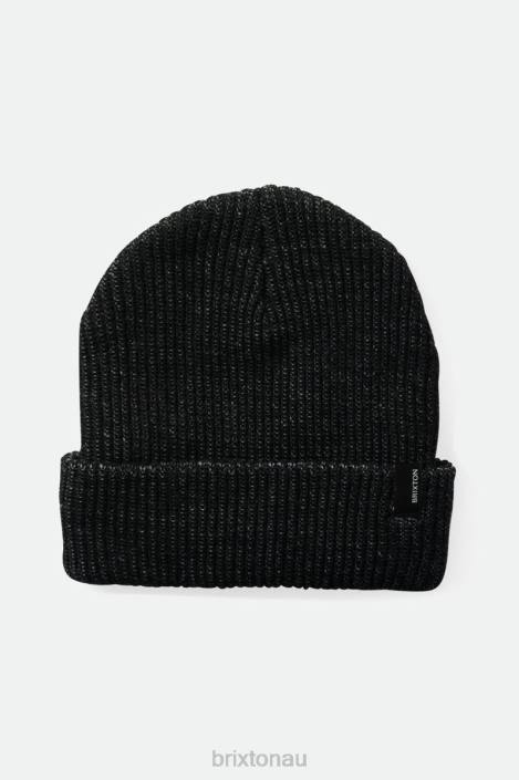 Accessories Black/Beige Brixton 0FDH327 Men Heist Beanie