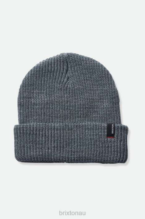 Accessories Heather Grey Brixton 0FDH323 Men Heist Beanie