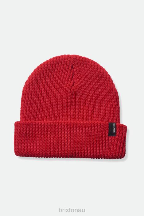 Accessories Red Brixton 0FDH325 Men Heist Beanie