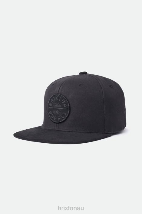 Accessories Black Brixton 0FDH236 Men Oath III Snapback