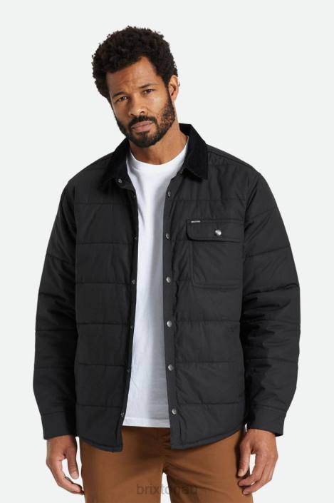 Apparel Black Brixton 0FDH143 Men Cass Jacket