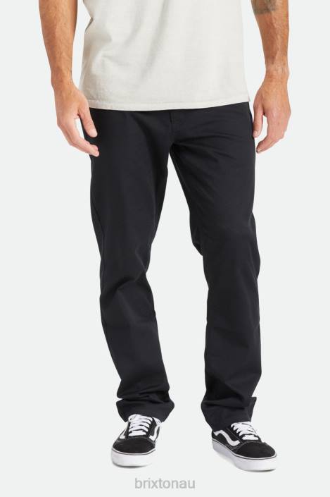 Apparel Black Brixton 0FDH146 Men Choice Chino Regular Pant