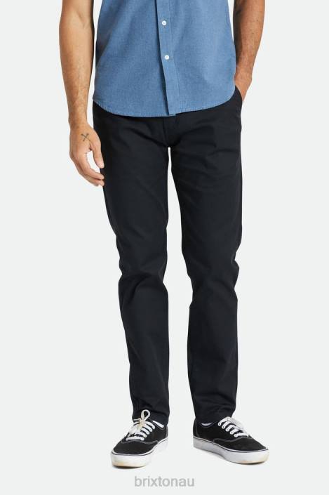 Apparel Black Brixton 0FDH150 Men Choice Chino Slim Pant