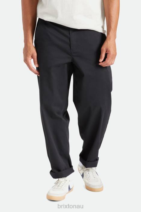 Apparel Black Brixton 0FDH152 Men Medina Baggy Pant