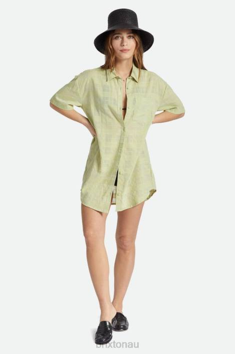 Apparel Pear Brixton 0FDH422 Women Leon S/S Overshirt Dress