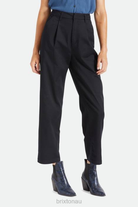 Apparel Jet Black Brixton 0FDH475 Women Victory Trouser Pant