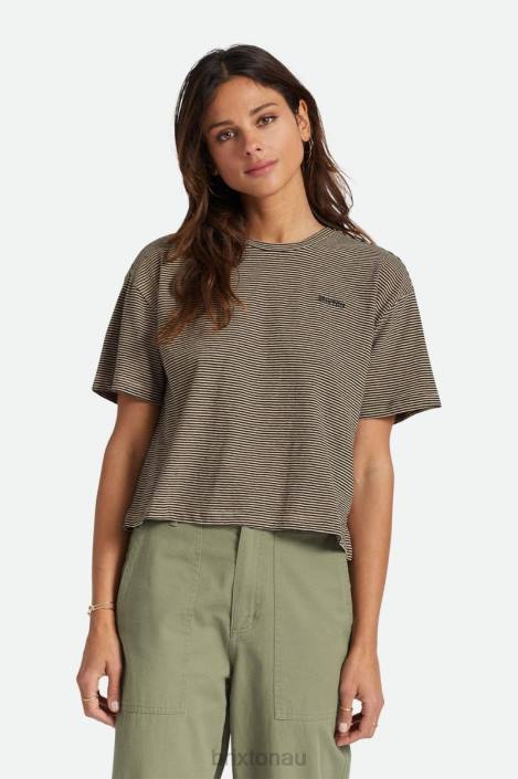 Apparel Sand Brixton 0FDH425 Women Grenada S/S Skimmer Tee